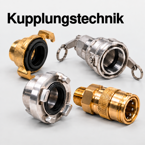 Kupplungen für Druckluft, Hydraulik und Wasser